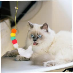 4 Sets Schattige Hangende Deurkozijn Katten Speelgoed Interactieve Binnenspeelgoed Voor Katten Om Te Springen Achtervolgen 2 Stuks * 4 — thumbnail 3