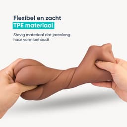 DailyPlay Pocket Pussy voor Man - 3 in 1 – Blowjob Masturbator met Billen en Kunst Vagina – Sex Toys Mannen en Koppels – Nep Kut — thumbnail 3