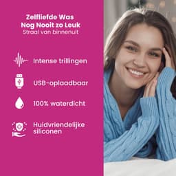PureVibe® Bliss Clitoris Massager en Vibrator - Vibrators voor Vrouwen - Fluisterstil & Discreet - Erotiek Sex Toys voor koppels - Vibromasseur Stimulator Homme & Femme - Roze — thumbnail 4