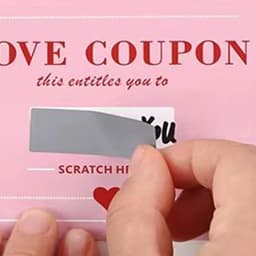 Kras Liefdes Coupons - Date Night Kaarten - Relatie Verdiepen - Speelse Koopelbinding - 20 stuks - roze — thumbnail 3