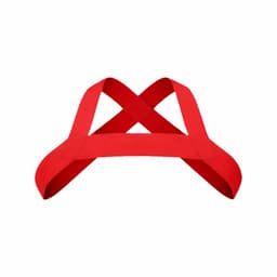 Barcode Berlin Harness Matt Pop Redtomato - MAAT XL — thumbnail 1