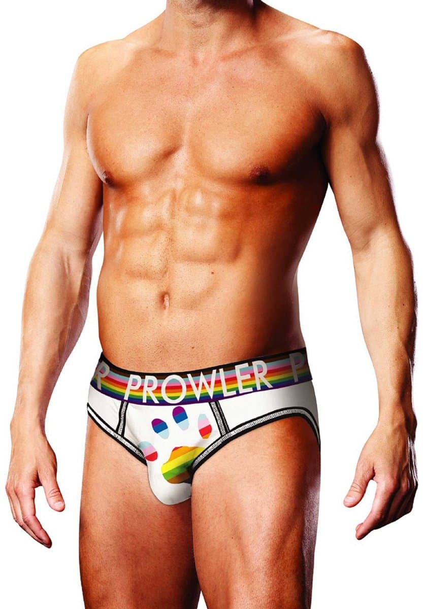 Prowler 4890808273678 - Oversized Paw Open Brief - S - White XXL — afbeelding 1