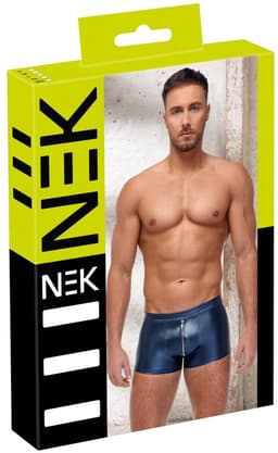 Metallic Wetlook Mannen Shorts Mat — thumbnail 1