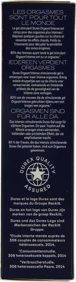 Durex - Intens Orgasme Gel - 10 ml - Stimulerende Gel, versterkt orgasme — thumbnail 9