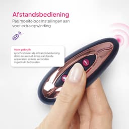 Pure Pleasure® Vibrators voor Vrouwen - 3 in 1 Dildo Vibrator - 8 Stuwstanden – 10 Vibratiestanden – Oplaadbaar – Waterdicht - Met Zuignap – Inclusief Afstandsbediening — thumbnail 4