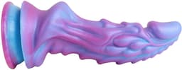 Banoch | Dildo fantasy Dragon | blauw / paars | siliconen met zuignap | Monster creature — thumbnail 5
