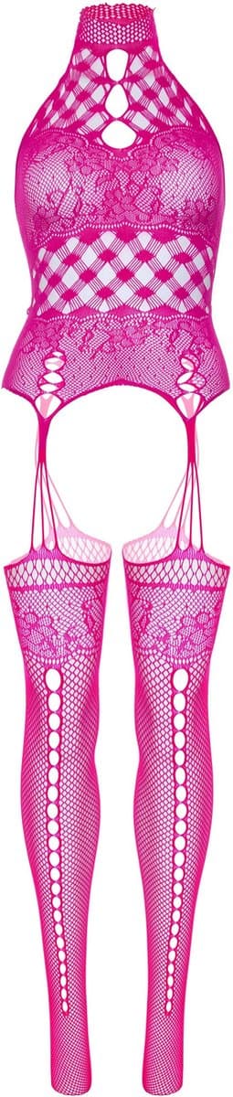 High neck lace bodystocking — thumbnail 3