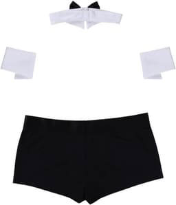 Erotische mannenkostuumset met boxershort halsband en armbanden — thumbnail 4