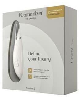 Womanizer Premium 2 - Luchtdrukvibrator - Grijs — thumbnail 5
