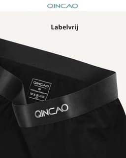 QINCAO Boxershorts voor heren, verpakking van 3 stuks, comfortabel, luchtig en zonder etiketten, draagbare verpakking voor op reis — thumbnail 2