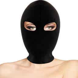DARKNESS BONDAGE | Darkness Submission Mask Black | Extreme BDSM | Fetish Mask | BDSM Mask | Bondage Accessories | Black Mask — thumbnail 2