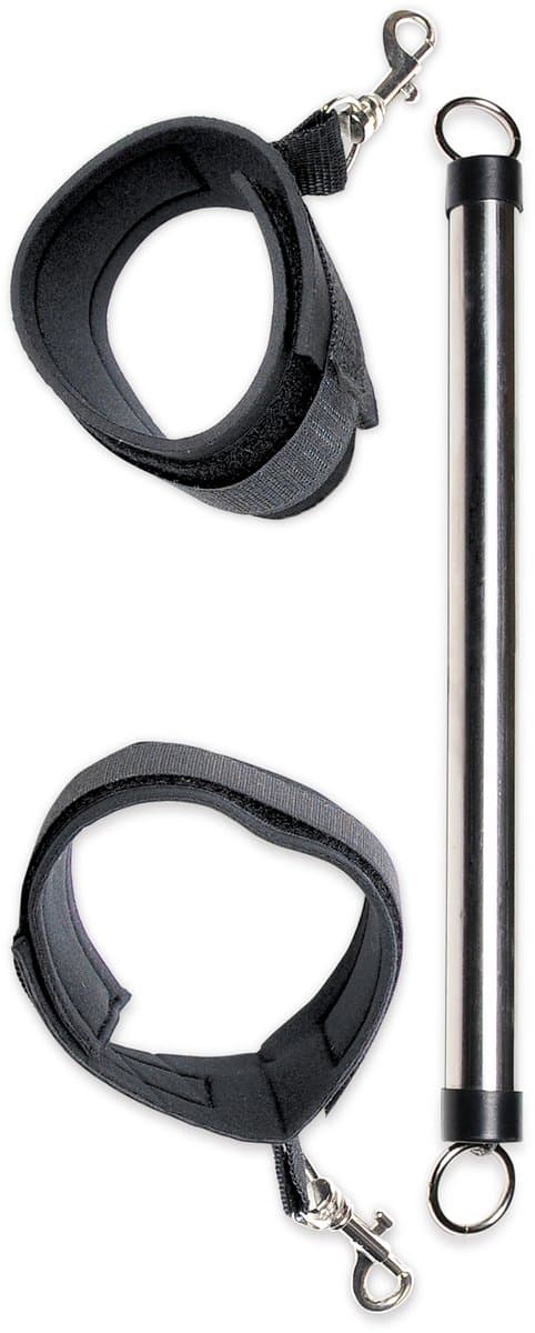 Pipedream Wanachi - Spreader Bar - Handboeien - Zwart — afbeelding 1