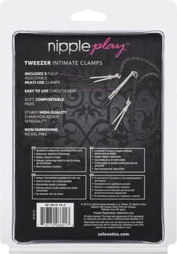 CalExotics - Tweezer Intimate Clamps - Bondage / SM Nipple clamps Zwart — thumbnail 7