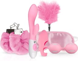 Loveboxxx - I Love Pink Cadeauset - 6 Delige Cadeauset - Geschenkset Vrouwen en Koppels - Cadeau Vrouw en Koppels - Giftset Vrouw en Koppels - Erotisch - Roze — thumbnail 3