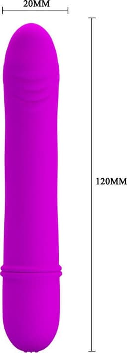 Pretty Love Beck - Mini Vibrator - Klein maar Fijn - 10 Vibratiestanden - Paars — thumbnail 11