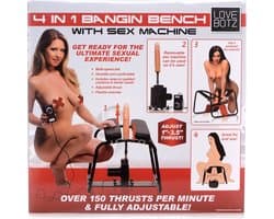 Bangin Bench 4-in-1 Sex Machine