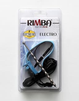 Rimba Electro Sex - Geribbelde Dilator En Elastische Penis Strap — thumbnail 4