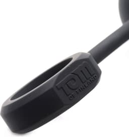 Tom of Finland Weighted Anal Ball Beads - Black — thumbnail 5
