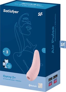 Satisfyer 'Curvy 2+', 13,5 cm, met app — thumbnail 1
