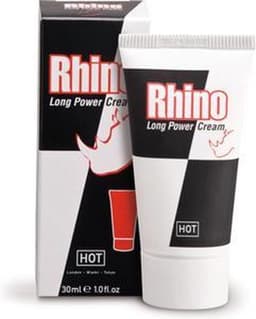 Hot Rhino Long Power Cream - 30 ml - Delay Cream — thumbnail 4
