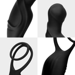 Sensual Desire® 360º Pulse – Prostaat Stimulator met Cockringen – 9 Roteer & Vibratiestanden – Prostaat Vibrator voor Mannen - Sex Toys voor Koppels – Anale speeltjes – Inclusief Erotische Luisterverhalen — thumbnail 8