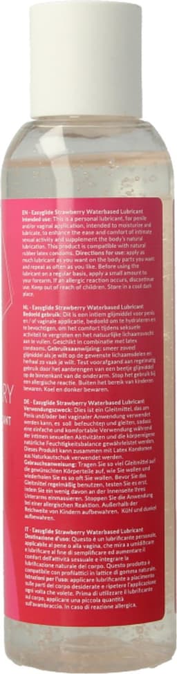 EasyGlide - Glijmiddel op Waterbasis - Aardbei - 150 ml — thumbnail 10