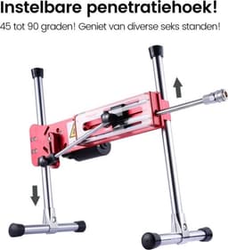Pro 1 Premium Seksmachine 2.0 Smart App met dildo en afstandsbediening Rood — thumbnail 19
