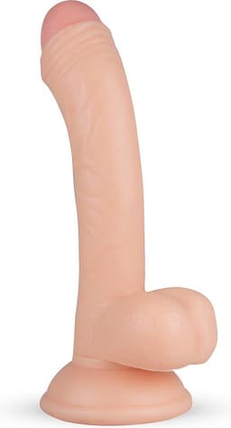 Real Fantasy - Vince - Realistische Dildo met Zuignap - 19,5 cm - Dildo - Dildo's - Sex Toys voor Vrouwen en Mannen - Dildo Mannen Anaal - Beige — thumbnail 13