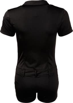 Cottelli Collection – Sexy Politie Outfit met Politie Embleem voor Spannende Aanvaringen – Maat L – Zwart — thumbnail 6