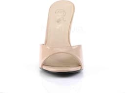 Pleaser - CLASSIQUE01 Muiltjes met hak - US 11 - 41 Shoes - Creme — thumbnail 2