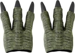 Handschoenen voor volwassenen, realistische Velociraptor Tyrannosaurus dinokostuum klauwen voor Halloween, carnaval, cosplay — thumbnail 2