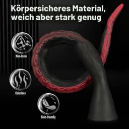Lange tentakeldildo 60 cm met zuignapf — thumbnail 3