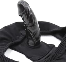 Slip met geïntegreerde dildo strap-on ondergoed (L) — thumbnail 1