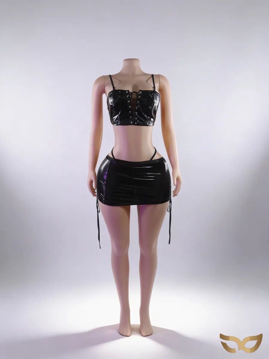 MySecretNL Sexy Latex Pakje voor Vrouwen - Maat XL — afbeelding 1