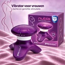 EasyMart Vibrator voor Vrouwen - Clitoris Vibrator - Mini Vibrator - Seksspeeltje voor Vrouwen - 3 Massagepunten - Op Batterijen - Compact en Discreet - Paars — thumbnail 1