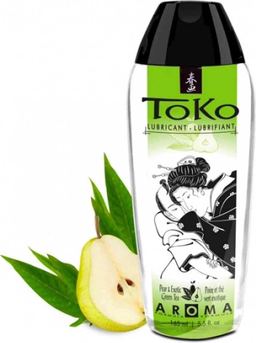 Shunga - Toko Glijmiddel Peer & Exotische Groene Thee — afbeelding 1