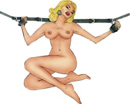 You2Toys – Bondage Bed Harnas met Pols Boeien 3 Delig Verstelbaar met Klittenband – Zwart — thumbnail 6