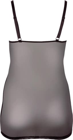 Cottelli Plus Size –  Nachtjurk met Perfecte Pasvorm voor Pure Verleiding – Maat XL – Zwart — thumbnail 5