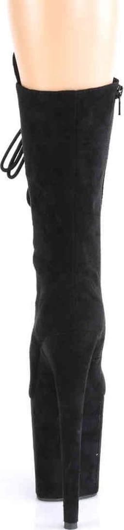 Pleaser - FLAMINGO-1050FS Plateau Laarzen, Paaldans schoenen - Paaldans schoenen - 41 Shoes - Zwart — thumbnail 4