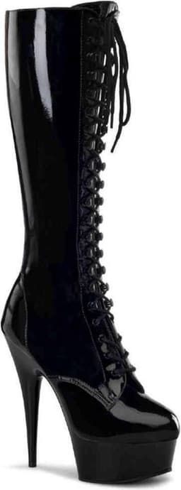 EU 39 = US 9 | DELIGHT-2023 | 6 Heel, 1 3/4 PF Stretch Knee BT, Side Zip — thumbnail 1