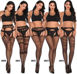Body Pleasure Luxury Bodystocking – Maat S/M – Cadeaubox – TL141 — thumbnail 2