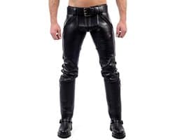 Mister B Leather FXXXer Jeans All Black 31