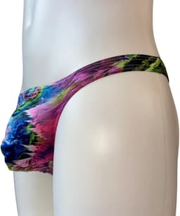 LekkerStout Heren String Tie-Dye - Multicolor - Sexy Herenondergoed - Maat M | ( LS247 ) — thumbnail 4