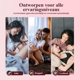 Orgazmate Vibi Vibrators voor Vrouwen - Sex Toys voor Koppels - Clitoris Stimulator - 9 Vibratiestanden - Vibreert op Muziek - Met App Control — thumbnail 3