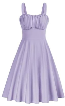 Cocktailjurk voor Dames - Elegante Zomerjurk met Spaghettibandjes - A-lijn Vrijetijdsjurk — thumbnail 1