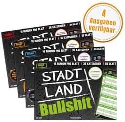 Stad Land afkippen - Gezelschapsspel met Grappige Categorieën voor Feestjes — thumbnail 3