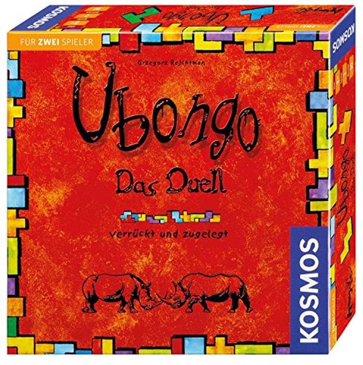 Verrassend Ubongo Duelspel voor 2 Spelers vanaf 8 Jaar - Spel met Directe Wedstrijd en Snelle Actie — afbeelding 1