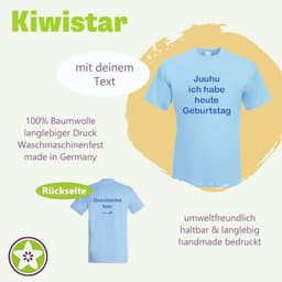 Bedrukbaar T-shirt voor Heren met Eigen Tekst of Leuke Tekst - Persoonlijk Cadeau — thumbnail 5