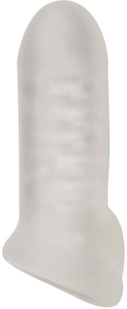 Siliconen Penis Sleeve Met Bal Ring - Penis Verdikker - Sleeve Voor Een Dikkere Penis - Zachte Sleeve Voor Penis Verdikking en Verlenging - Rekbare Elastische Penis Huls - Maat M 16.5 Cm. — thumbnail 3