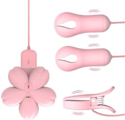 Oneay BDSM Vibrerende Tepelklemmen voor Vrouwen en Stellen – Tepel- & Clitoris Stimulator – Perfect Seksspeeltje voor Intiem Plezier — thumbnail 6